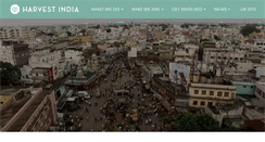 Desktop Screenshot of harvestindia.org